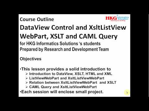 SharePoint 2010 Design and Development-14: XsltListView WebPart, XSLT and CAML Query