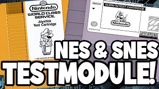 🕹️ NES Test Cartridge & SNES Burn-In Test 📼 NINTENDOS INTERNE TESTMODULE!