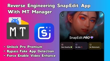 Reverse Engineering SnapEdit App With MT Manager