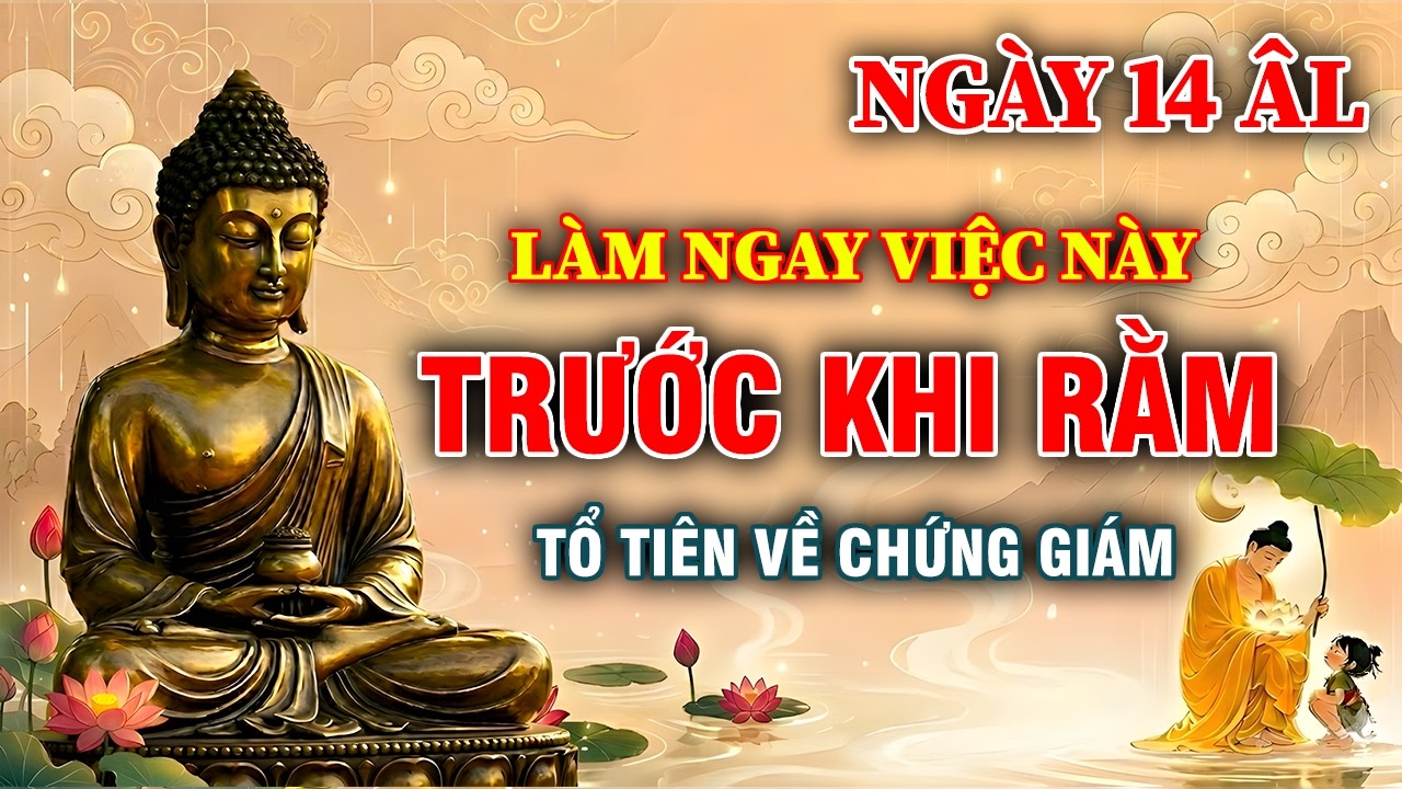 ÊM MÙNG 14 THÁNG GIÊNG: Làm NgayViệc Này Trước Rằm Để Tổ Tiên VềChứng Giám Trong Bình An
