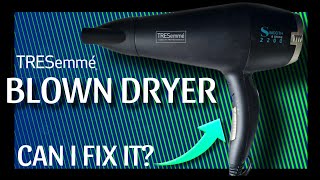 TRESemme 2200 SMOOOOOOTH  Can I Fix This Hairdryer?