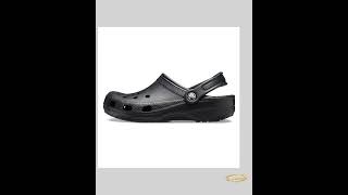 Crocs Unisex-Adult Classic Clog, Clogs for Women and Men, Black