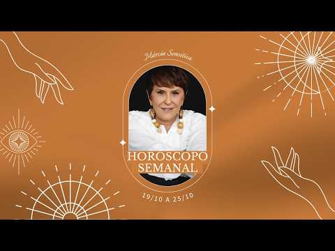 Weekly Horoscope - October 19 to 25, 2026, by Márcia Fernandes