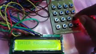 Famous Password Based Door Lock System using AT89S52 Microcontroller Wealth