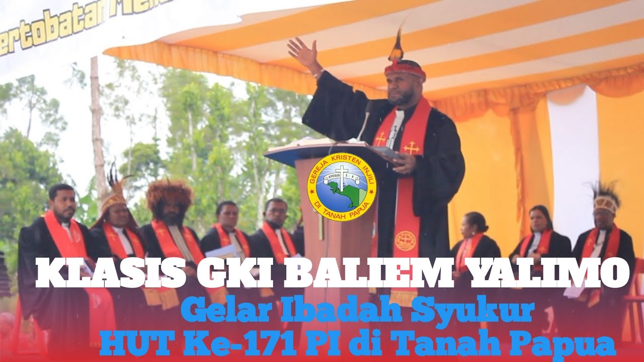 Klasis GKI Baliem Yalimo Gelar Ibadah Syukuran, HUT Ke-171 PI di Tanah Papua