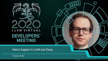 2020 LLVM Developers’ Meeting: F. Hahn “Matrix Support in LLVM and Clang”
