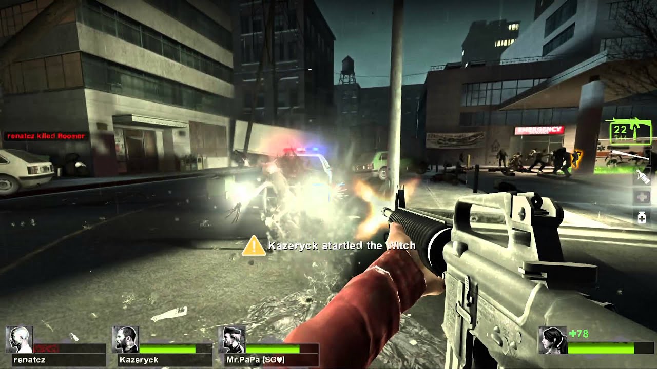 Left 4 Dead 2 Multiplayer Playthrough / Gameplay Part 9 No Mercy ...