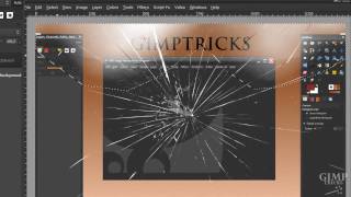 Screen Shot? Cracked Screen Prank - GIMP tutorial screenshot 3