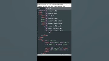 Thumbnail of Audio Visualizer with HTML & JS || HTML || Coding ||