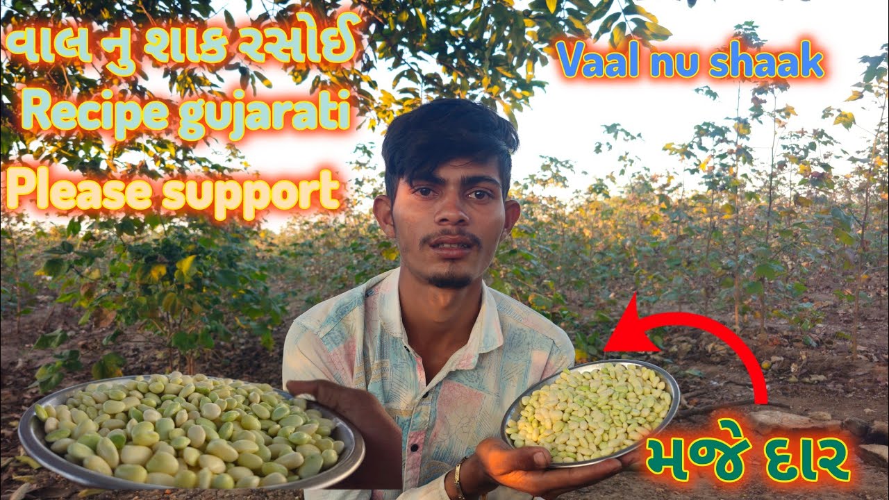 વાલ નુ શાક રસોઈ🤔 Recipe👌 vaal nu shaak 