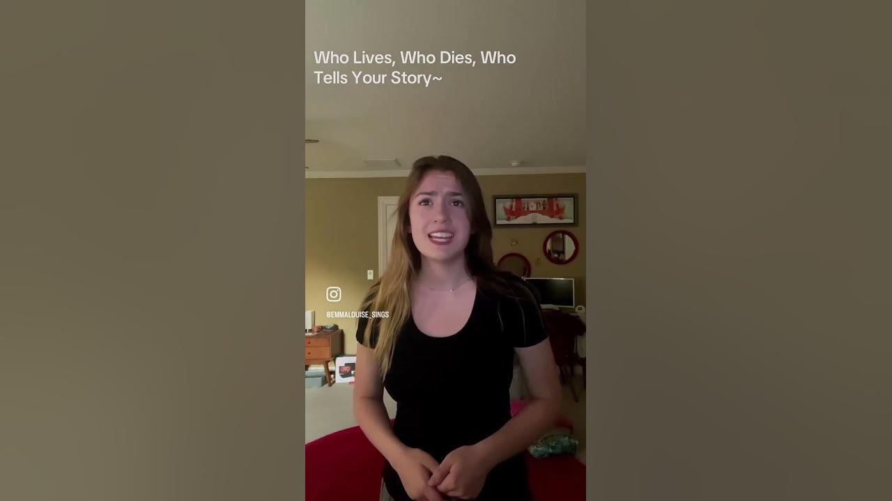 Who Lives, Who Dies, Who Tells Your Story~ Hamilton (Emma Louise, 15 cover)