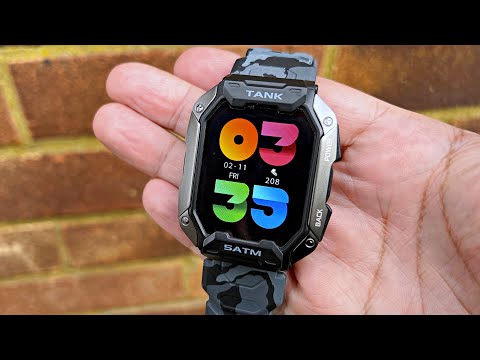 KOSPET TANK M1 Rugged Fitness Smartwatch - MIL-STD, 5ATM, 15 Day Battery Life - Any Good?