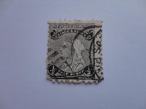 Vintage x Rare New Zealand Postage Stamps