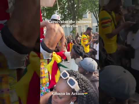 Discovering the Vibrant Ghanaians @ Berlin Carnival 23 |Shorts | 2023