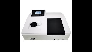 Single beam (uv ) vis spectrophotometer E 1000Series