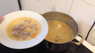 HEM ANA YEMEK HEM ÇORBA ASLA DAĞILMAYAN ANNE USULÜ TERBİYELİ EKŞİLİ KÖFTE