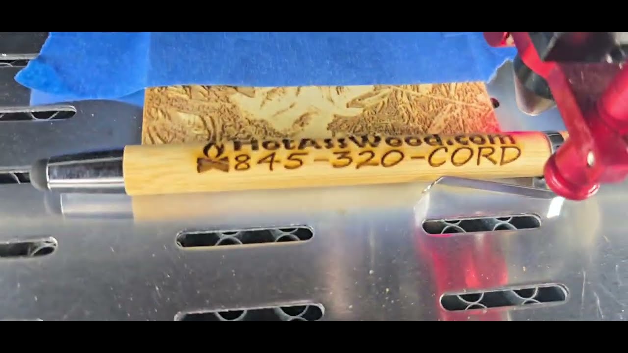 HotAssWood.com Laser Engraved Customized pens  🖊