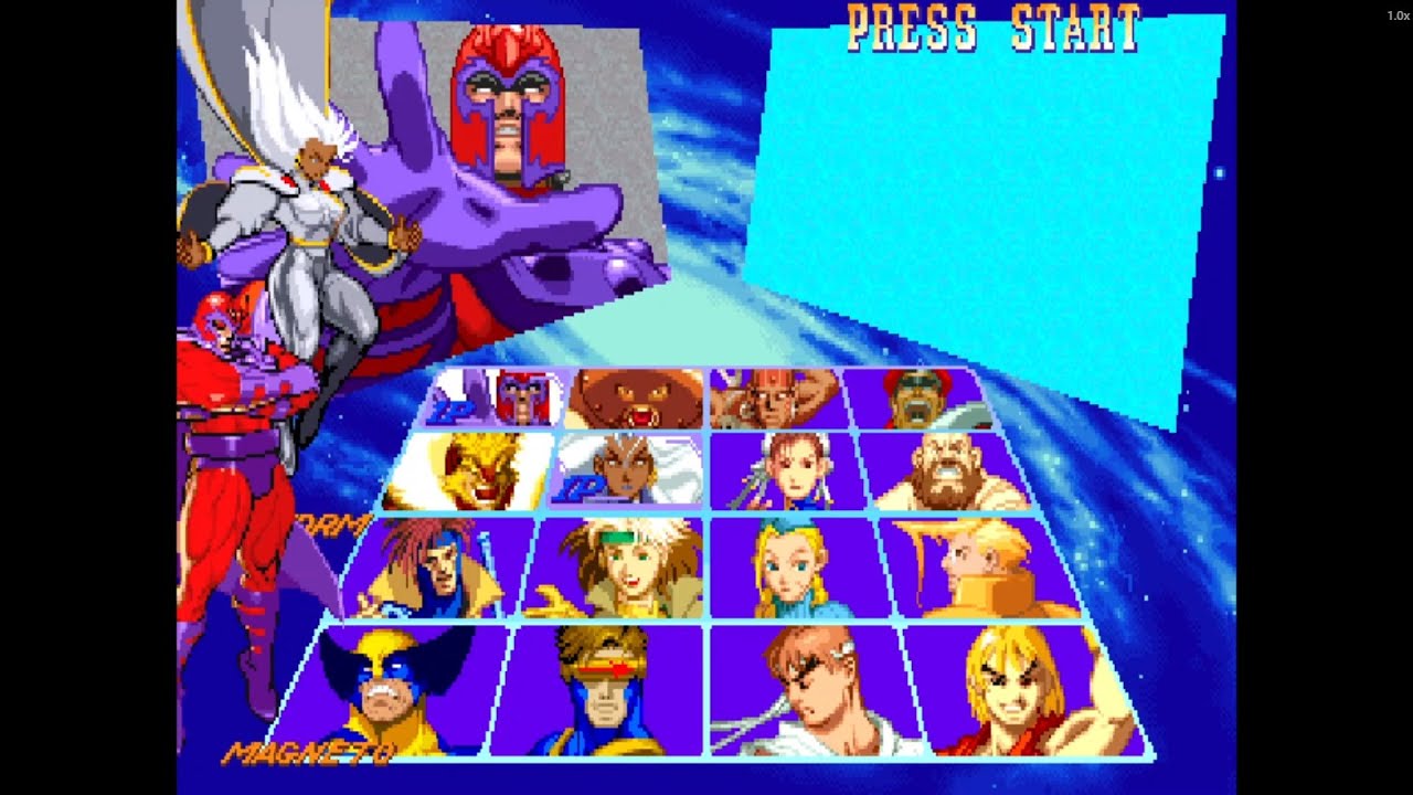 X-Men vs. Street Fighter - Magneto & Storm, The Ultimate Power Duo! ⚡🌀