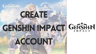 How To Create Genshin Impact Account iPhone (2022) | Genshin Impact Sign up