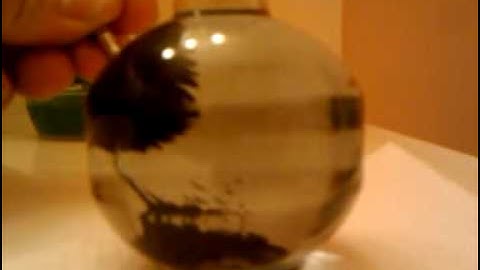 How to make a ferrofluid toy part 3