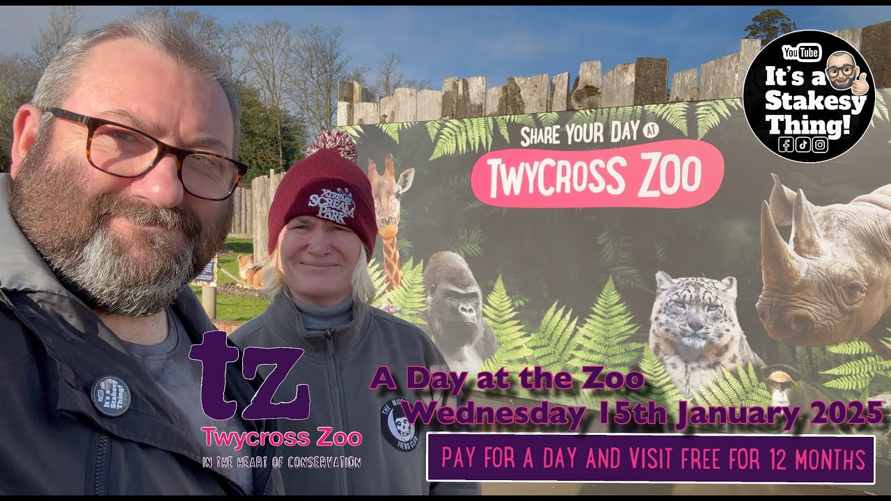 Twycross Zoo 1st Visit of 2025 Come look around with us in January 