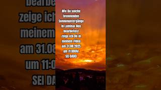 Der Himmel brennt 🔥 #luminarneo #skylum #bildbearbeitung #himmel #luminar