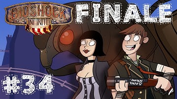 Bioshock in the Sky - Bioshock Infinite Gameplay / Walkthrough w/ SSoHPKC Part 34 - FINALE