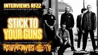 Interview with STICK TO YOUR GUNS - Resurrection Fest EG 2022