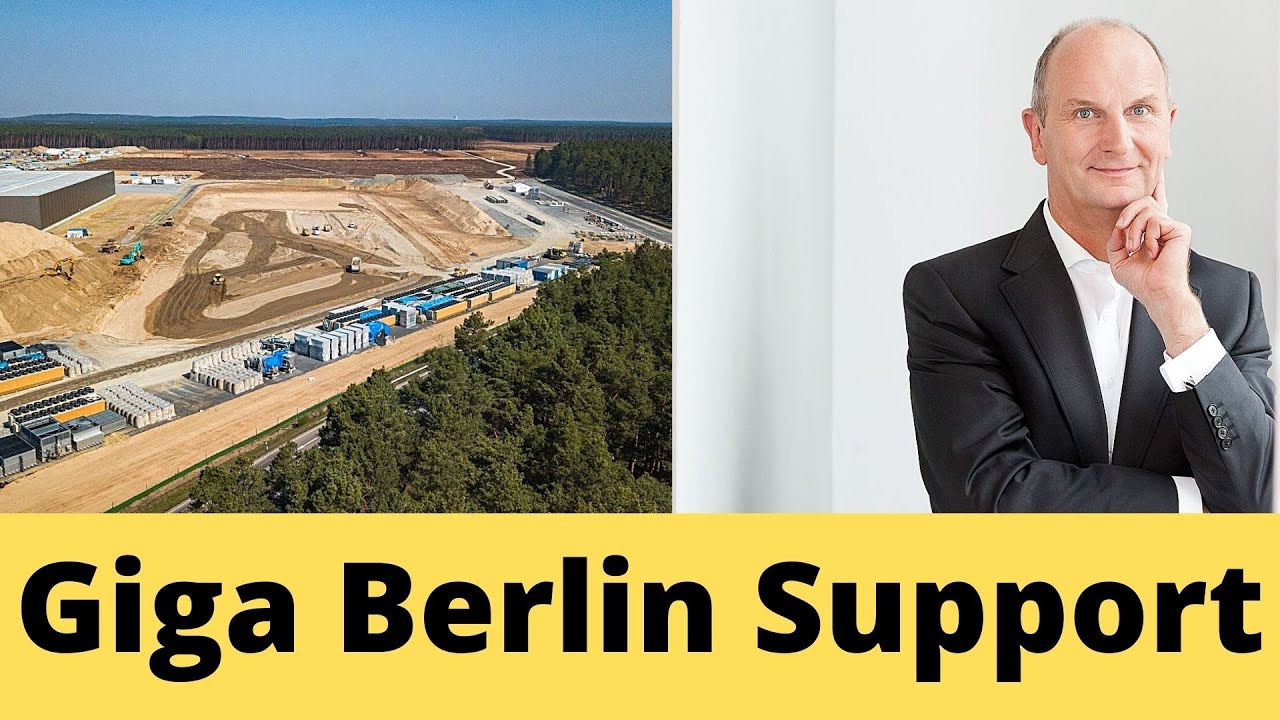 Tesla Gets Strong Support for Giga Berlin's Battery Factory from Brandenburg
