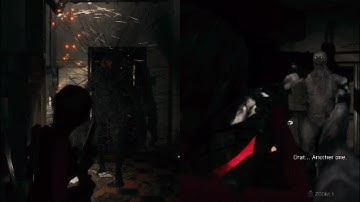 Resident Evil 4 Remake Ada Tag Teamed By Iron Maiden and Regenerator Cool Death Animation