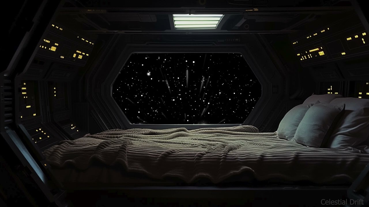 Floating in Deep Space Silence | Cosmic ASMR Soundscape for Emotional Healing, Focus & Restful Sleep