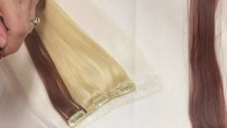 Clip In Extensions Made Thicker Quad Weft Double Thick Extensions