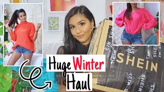 HUGE WINTER SHEIN HAUL / Try-On Clothing Haul