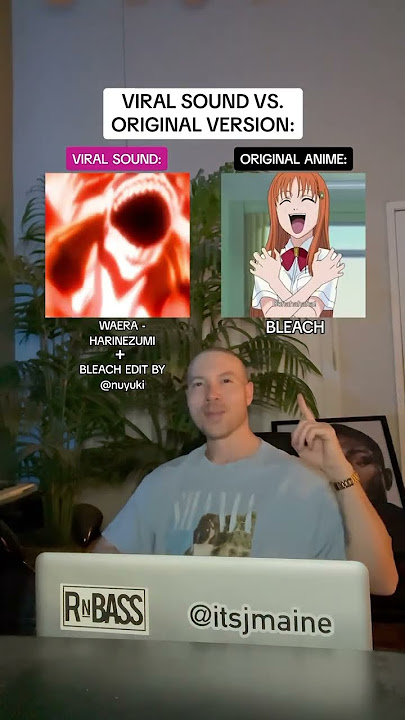 Viral Sound Vs. Original Anime: Bleach Laugh & Edit #shorts #anime