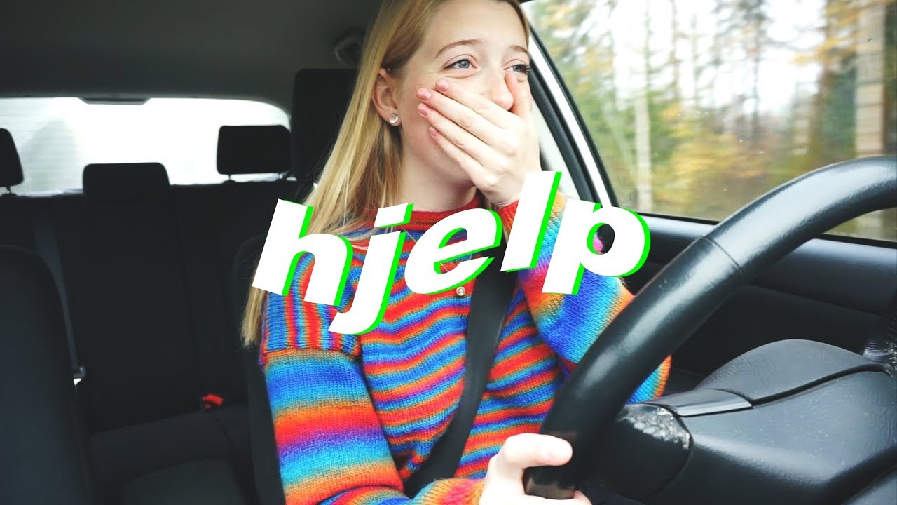 Kjører alene for første gang...