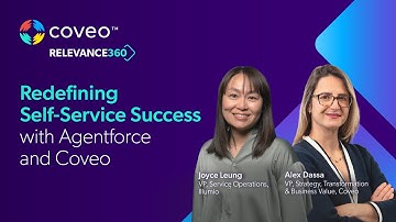 Redefining Self-Service Success with Agentforce and Coveo