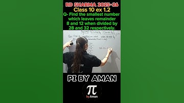 Find the smallest number which leaves remainders 8 and 12 when divided by 28 and 32 respectively.