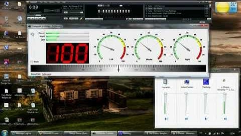 C#: Gauge Computer VuMeter
