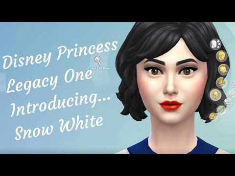 ASMR Disney Princess Legacy Challenge, Part One: Creating Snow White and her home