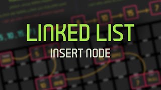شرح linked list in c++ - insert node