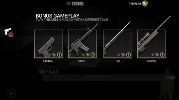 Lonewolf - Parkade & Skybar all weapons 100% without premium stuff