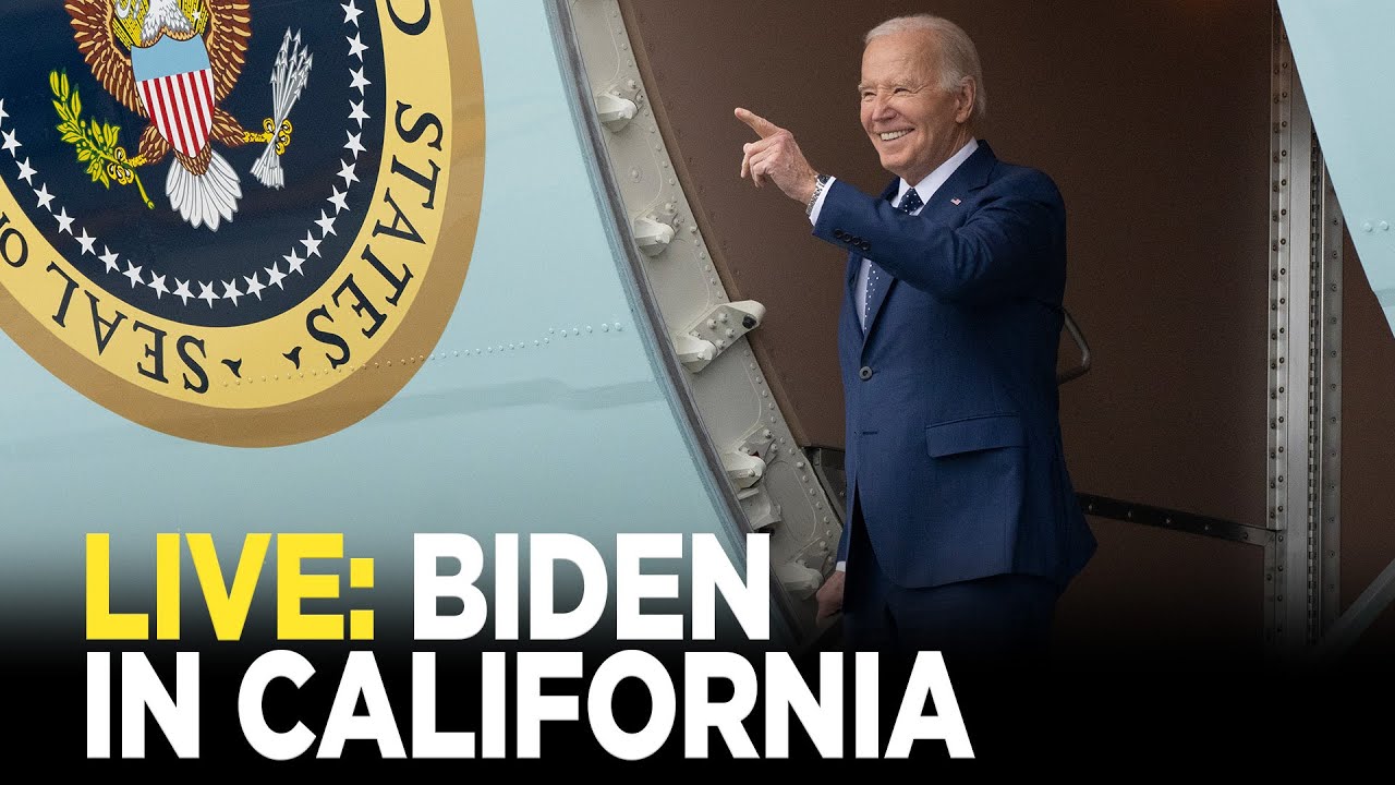 Watch live: Biden delivers remarks in California