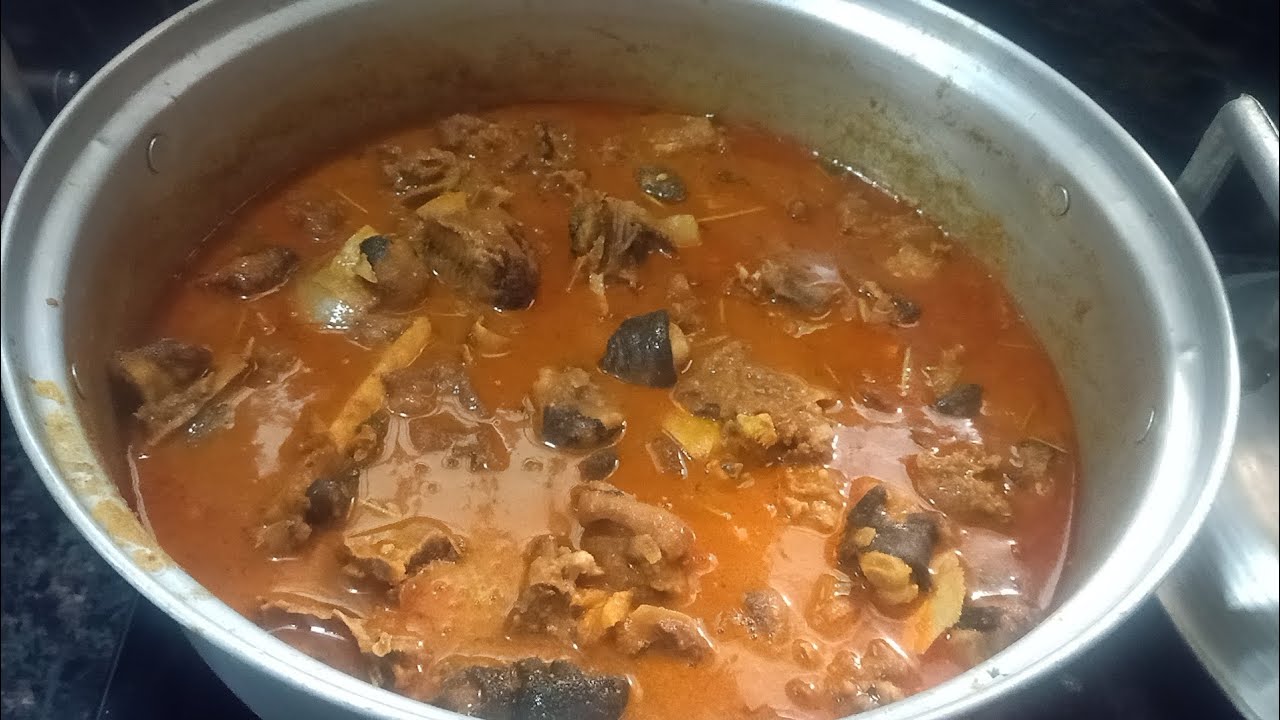 మేక తలకాయ కూర Goat head meat curry/ మాంసాహార ప్రియుల కోసం చాలా సింపుల్గా ఈజీ గా 😋