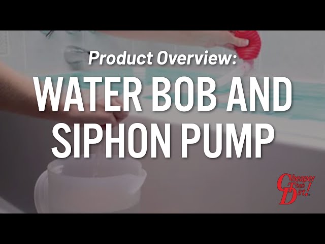 Water Bob and Siphon Pump Holds 100 Gallons - Camp-205 