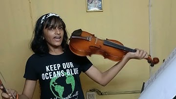 Trinity college || violin grade 1 exam passed with dist. || Gowri Prarthana