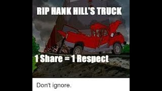 Rest In Pieces Hanks Truck
