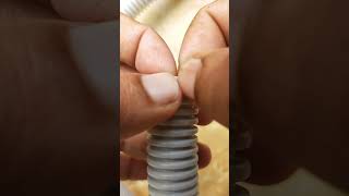 PVC pipe connection tips #hack #short