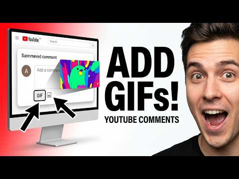 How to Add GIFs to YouTube Comments on PC | New Method!