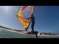 Windfoiling action in la ventana greg glazier and emily ridgway