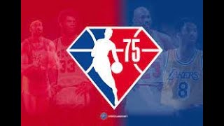 NBA: CALENDARIO 2021-2022 (75 ANIVERSARIO)